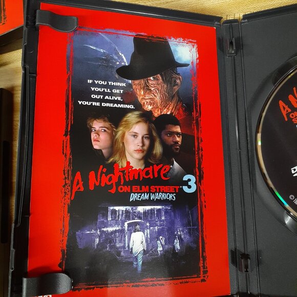 A NIGHTMARE ON ELM STREET 3: DREAM WARRIORS (DVD, 1987) HORROR, ROBERT ENGLUND - Picture 3 of 4